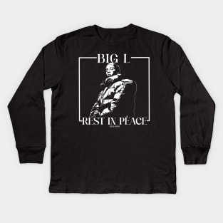 Big L Tribute Kids Long Sleeve T-Shirt